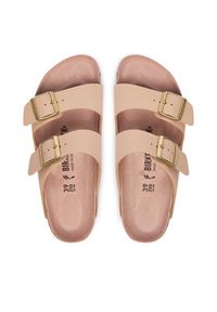 Birkenstock Klapki Arizona 1031525 Beżowy. Kolor: beżowy. Materiał: skóra #3