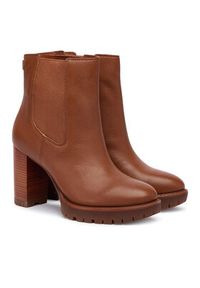 Lauren Ralph Lauren - LAUREN RALPH LAUREN Botki 802974391002 Brązowy. Kolor: brązowy. Materiał: skóra #3