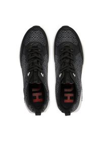 Hugo Sneakersy Kane Runn Mono2 50517257 Czarny. Kolor: czarny. Materiał: materiał #6
