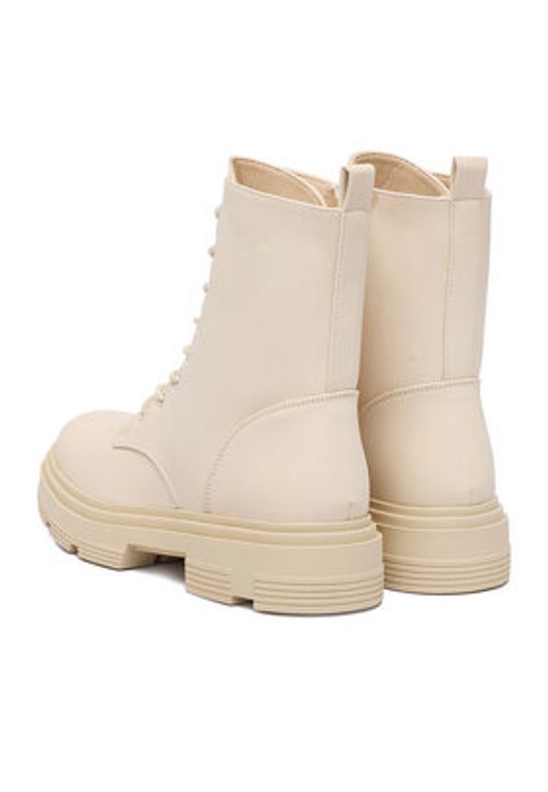 DeeZee Trzewiki HX21058-37 Beżowy. Kolor: beżowy. Materiał: materiał, syntetyk