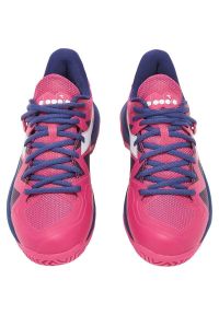 Buty tenisowe damskie Diadora B.Icon 2 AG. Kolor: biały, wielokolorowy, różowy, niebieski. Sport: tenis