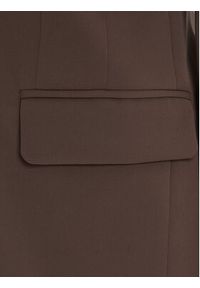 BARDOT Marynarka Ellera Fitted 59970JB2 Brązowy Regular Fit. Kolor: brązowy. Materiał: syntetyk #5