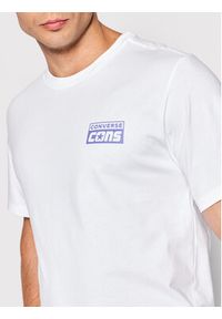 Converse T-Shirt 10021134-A08 Biały Standard Fit. Kolor: biały. Materiał: bawełna #2