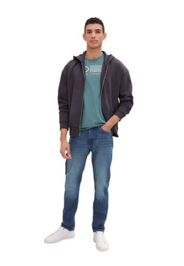 Tom Tailor T-Shirt 1035611 Zielony Regular Fit. Kolor: zielony. Materiał: bawełna