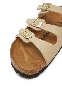 Birkenstock Klapki Florida 1029265 Écru. Materiał: skóra #3