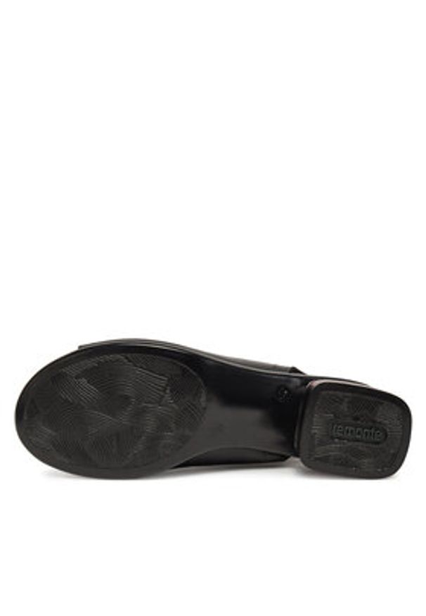 Remonte Sandały R8770-01 Czarny. Kolor: czarny. Materiał: skóra