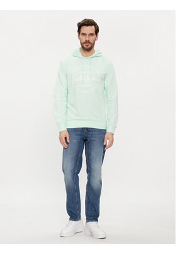 Jack & Jones - Jack&Jones Bluza Forest 12249237 Zielony Standard Fit. Kolor: zielony. Materiał: bawełna, syntetyk