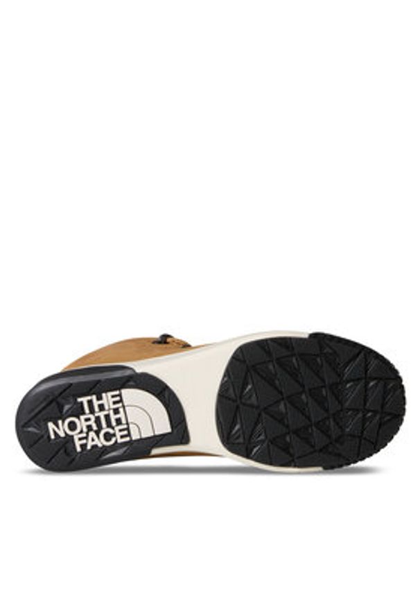 The North Face Śniegowce Sierra Mid Lace Wp NF0A4T3XKOM Brązowy. Kolor: brązowy. Materiał: nubuk, skóra