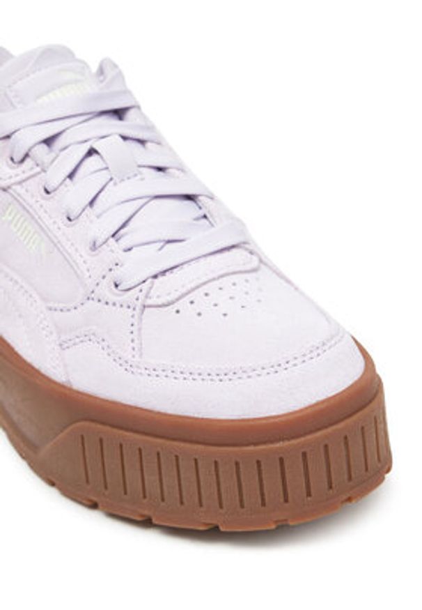 Puma Sneakersy Karmen II Idol SD 397462 08 Różowy. Kolor: różowy. Materiał: skóra, zamsz
