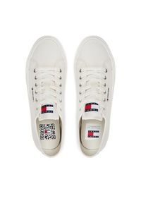 Tommy Jeans Tenisówki EM0EM01365 Biały. Kolor: biały. Materiał: materiał