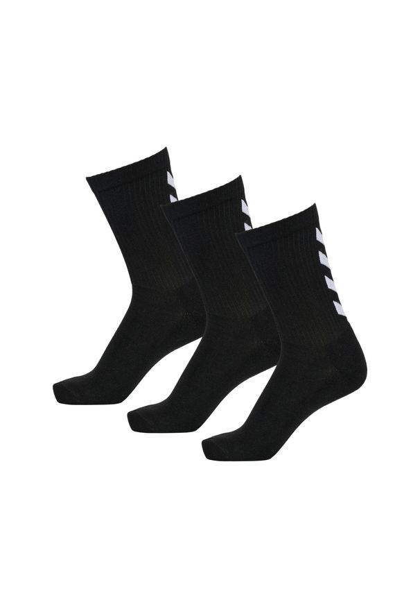 Zestaw skarpet sportowych dla dorosłych Hummel Fundamental 3-Pack Sock. Kolor: czarny