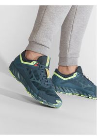Mizuno Buty do biegania Wave Ibuki 3 J1GJ207317 Zielony. Kolor: zielony. Model: Mizuno Wave #7