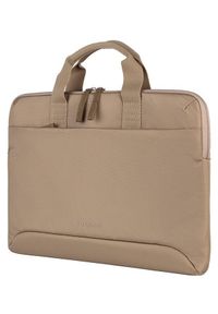 TUCANO - Tucano Smilza Super Slim Bag do Macbook Air 15'' / Air / Pro 13'' / Notebook 13'' / 14'' beżowy. Kolor: beżowy. Materiał: materiał, neopren #1