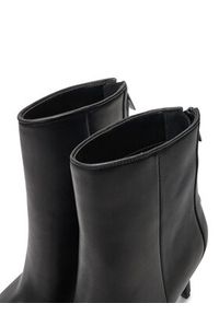Guess Botki Feyly FLDFEY LEA10 Czarny. Kolor: czarny. Materiał: skóra #2