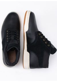 Sneakersy wysokie męskie czarne Polo Ralph Lauren Sneaker Boot. Kolor: czarny #4