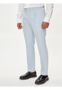 Hugo Spodnie materiałowe Getlin 242E1X 50513776 Błękitny Slim Fit. Kolor: niebieski. Materiał: syntetyk #1