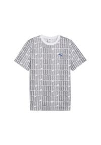 Puma - Męska koszulka Essentials Logo Lab PUMA White. Kolor: biały. Sport: fitness