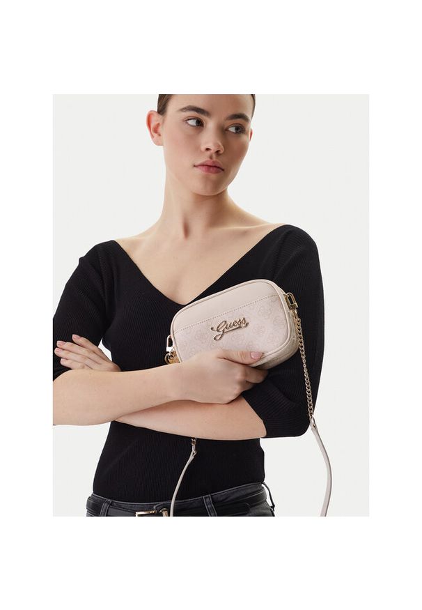 Torebka Guess. Kolor: beżowy
