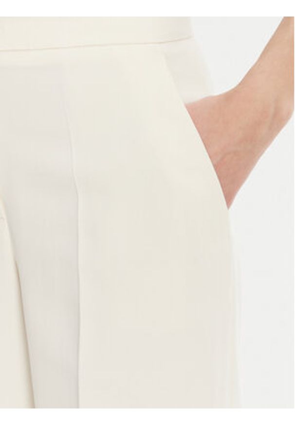 Pinko - PINKO Spodnie materiałowe Pergamino 100331 A20Q Biały Regular Fit. Kolor: biały. Materiał: syntetyk