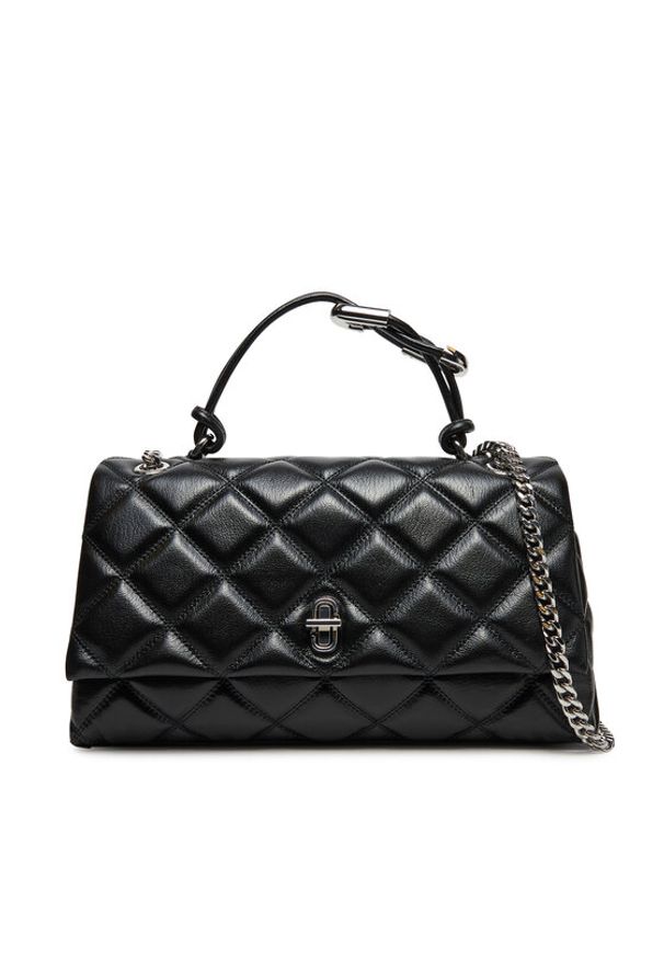 MARC JACOBS - Marc Jacobs Torebka The Quilted Dual Convertible Shoulder Bag 2S5HCR007H02 Czarny. Kolor: czarny. Materiał: skórzane