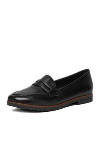 Rieker Loafersy 45300-02 Czarny. Kolor: czarny. Materiał: skóra #7