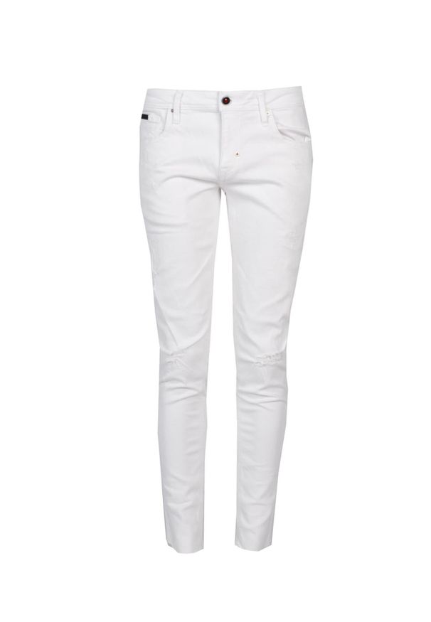 Antony Morato Jeansy "Mercury" | MMDT00244-FA760028 | Mężczyzna | Biały. Okazja: na co dzień. Stan: podwyższony. Kolor: biały. Styl: casual, vintage, elegancki