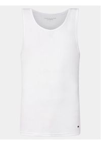TOMMY HILFIGER - Tommy Hilfiger Komplet tank topów UM0UM03179 Biały Slim Fit. Kolor: biały. Materiał: bawełna, syntetyk