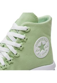 Converse Trampki Chuck Taylor All Star Motion Platform Stars A08100C Zielony. Kolor: zielony. Materiał: materiał. Obcas: na platformie #2
