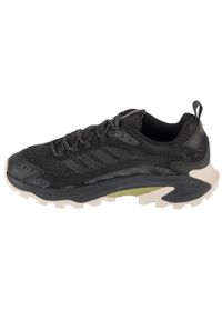 Merrell - Buty trekkingowe męskie, Moab Speed 2. Kolor: czarny. Materiał: guma, materiał, tkanina, syntetyk