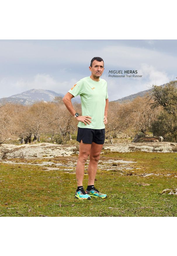 Koszulka do biegania męska Joma R-Trail Nature. Kolor: zielony