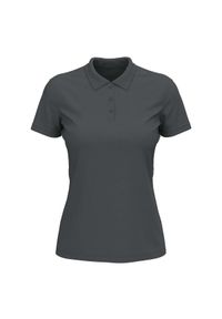 Stedman - Damska Koszulka Polo Lux. Typ kołnierza: polo. Kolor: szary #1