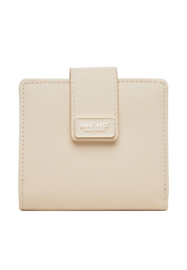 Nine West Portfel CEO-NW-W1-008-SS26 Beżowy. Kolor: beżowy. Materiał: materiał