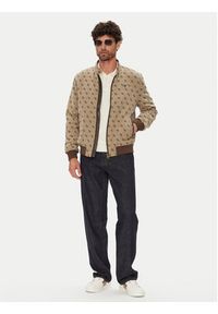 Guess Kurtka bomber M5YL04 WGUE0 Brązowy Regular Fit. Kolor: brązowy. Materiał: syntetyk #6