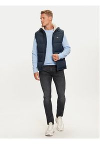 Tommy Jeans Bezrękawnik DM0DM19632 Granatowy Regular Fit. Kolor: niebieski. Materiał: syntetyk. Długość rękawa: bez rękawów #5