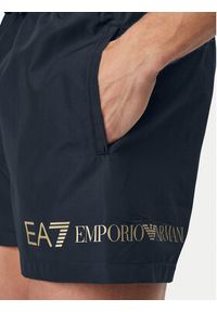EA7 Emporio Armani Szorty kąpielowe 7M002000 AF13049 MC004 Czarny Regular Fit. Kolor: czarny. Materiał: syntetyk #3