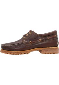 Timberland - Buty Eleganckie Autentyczne 3 Oczka Lug Md Brązowe Dorosłych. Okazja: na co dzień. Kolor: wielokolorowy