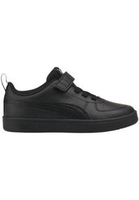 Puma - Dziecięce/Kids Rickie Ac Ps Faux Leather Trainers. Kolor: czarny. Sport: turystyka piesza