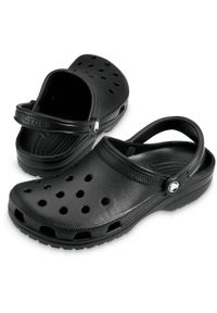 Klapki dla dorosłych Crocs Classic. Kolor: czarny. Materiał: syntetyk, materiał