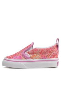 Vans Tenisówki Slip-On V VN0A5EFKPT51 Różowy. Zapięcie: bez zapięcia. Kolor: różowy. Materiał: materiał