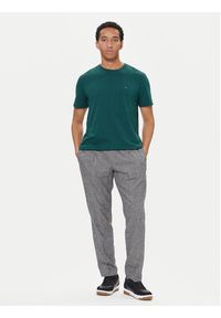 TOMMY HILFIGER - Tommy Hilfiger T-Shirt Ess Seasonal MW0MW39995 Zielony Regular Fit. Kolor: zielony. Materiał: bawełna #3