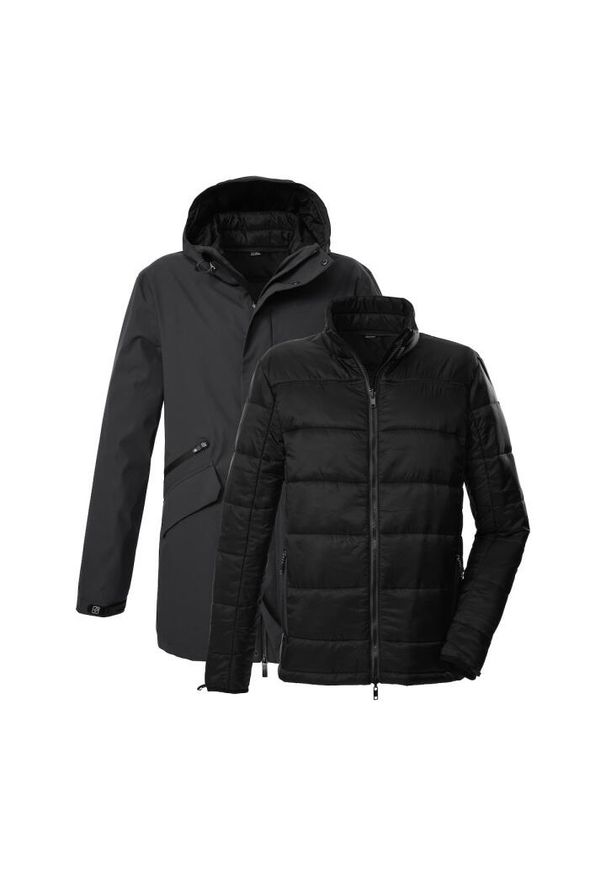 Kombinezon parka i puchówka Killtec KOW 94. Kolor: czarny. Materiał: puch. Sezon: jesień