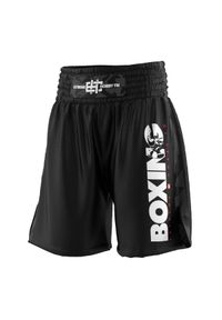 Spodenki bokserskie męskie EXTREME HOBBY BOLD BOXING. Kolor: czarny. Materiał: poliester #1