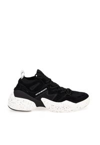 Antony Morato Sneakersy | MMFW01236-LE500089 | Mężczyzna | Czarny. Nosek buta: okrągły. Kolor: czarny. Materiał: tkanina, skóra #3