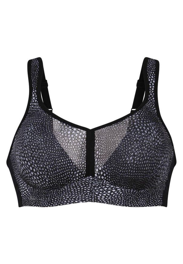 ANITA ACTIVE - Stanik do biegania Air Control mit Delta Pad z wysokim poziomem podtrzymywania. Kolor: szary. Materiał: poliester, poliamid, elastan. Sport: bieganie