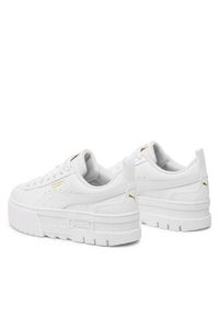 Puma Sneakersy Mayze Lth Jr 384527 Biały. Kolor: biały. Materiał: skóra