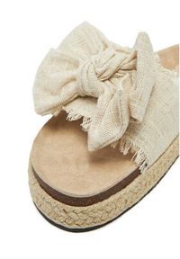 DeeZee Espadryle 92529 Beżowy. Kolor: beżowy. Materiał: materiał