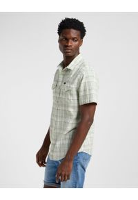 Lee - MESKA KOSZULA LEE SS WESTERN SHIRT MERCANTILE SAGE OM 112364120 #4