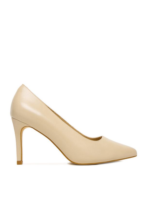 Lasocki Szpilki CEO-WS1619-02 Beżowy. Kolor: beżowy. Materiał: skóra. Obcas: na szpilce