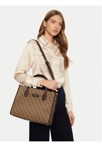 Guess Torebka HWSG86 54220 Brązowy. Kolor: brązowy. Materiał: skórzane #4