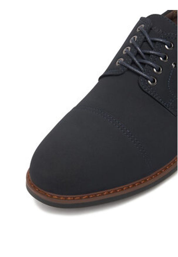 Lanetti Półbuty CEO-LOBO-01 MBS Granatowy. Kolor: niebieski. Materiał: materiał, syntetyk